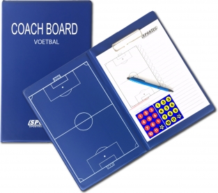 Magnetisch coachmap met klip Voetbal